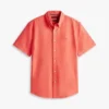 Regular Fit Garment-Dyed Oxford-overhemd Regular Fit Garment-Dyed Oxford-overhemd