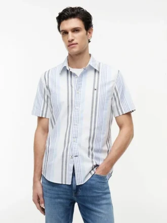 Regular Fit gestreept Oxford-overhemd Regular Fit gestreept Oxford-overhemd