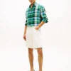 Regular Fit Madras Check linnen overhemd Regular Fit Madras Check linnen overhemd