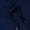 Regular Fit Sweatshort met golvend vlaglogo Regular Fit Sweatshort met golvend vlaglogo