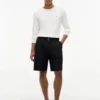 Relaxed Fit 10″ Short met riem en plooien Relaxed Fit 10″ Short met riem en plooien