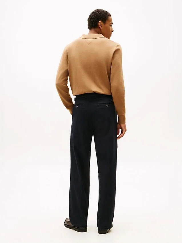 Relaxed Fit broek met plooien Relaxed Fit broek met plooien