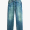 Relaxed jeans met gesp Relaxed jeans met gesp