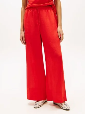 Relaxed linnen broek