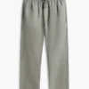 Relaxte broek van katoen-linnenmix Relaxte broek van katoen-linnenmix