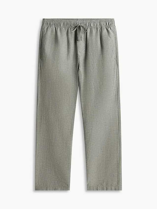 Relaxte broek van katoen-linnenmix Relaxte broek van katoen-linnenmix
