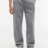 Relaxte joggingbroek van geborsteld fleece Relaxte joggingbroek van geborsteld fleece