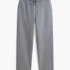 Relaxte joggingbroek van geborsteld fleece Relaxte joggingbroek van geborsteld fleece