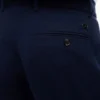 Relaxte, lichte seersucker-broek met wolmix Relaxte, lichte seersucker-broek met wolmix
