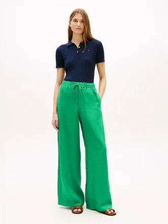 Relaxte linnen broek