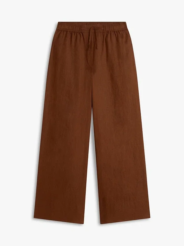 Relaxte linnen broek Relaxte linnen broek