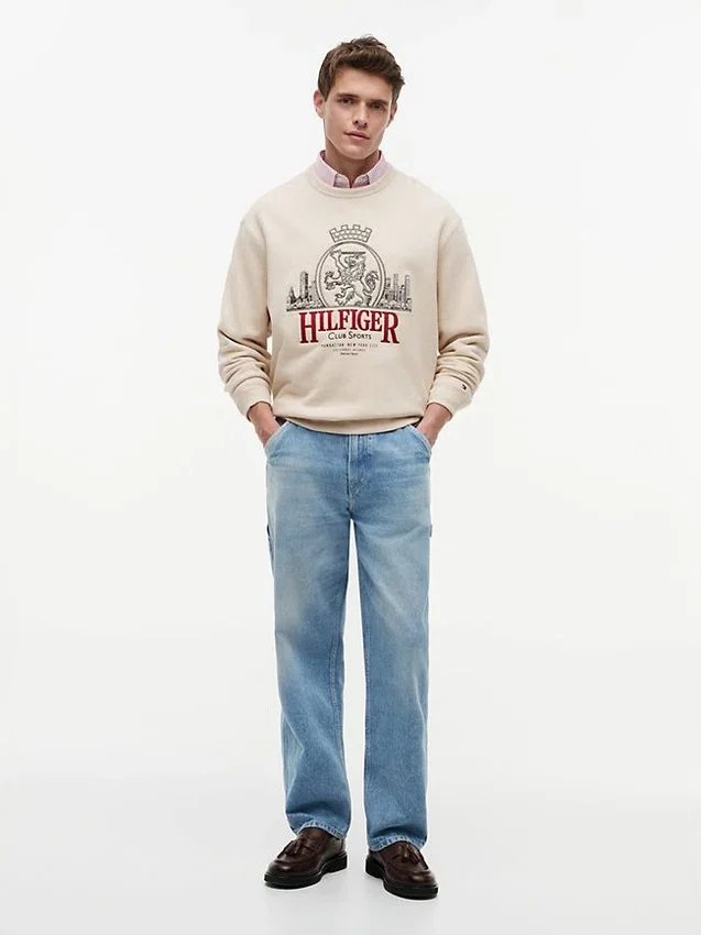 Relaxte rechte carpenter-Jeans Relaxte rechte carpenter-Jeans