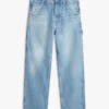 Relaxte rechte carpenter-Jeans Relaxte rechte carpenter-Jeans