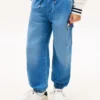 Relaxte stretch-cargo-Jeans voor kinderen Relaxte stretch-cargo-Jeans voor kinderen
