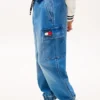 Relaxte stretch-cargo-Jeans voor kinderen Relaxte stretch-cargo-Jeans voor kinderen