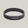 Roestvrijstalen armband met vlaggenstrepen Roestvrijstalen armband met vlaggenstrepen