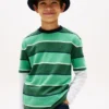Rugby-T-shirt met strepen voor kinderen Rugby-T-shirt met strepen voor kinderen