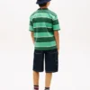 Rugby-T-shirt met strepen voor kinderen Rugby-T-shirt met strepen voor kinderen