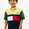 Rugbypolo met kleurblokken voor kinderen Rugbypolo met kleurblokken voor kinderen
