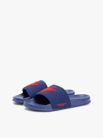 Script Monogram Canvas Pool Slide