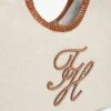 Script Monogram Linnen Maxi-draagtas Script Monogram Linnen Maxi-draagtas