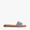 Script Monogram Stripe geweven slippers Script Monogram Stripe geweven slippers