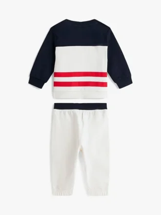 Set met colorblock-top en joggingbroek voor baby’s
