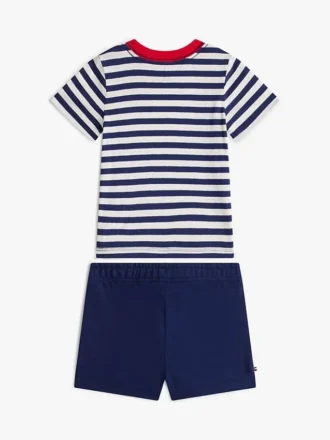 Set met gestreept T-shirt en Shorts voor baby’s Set met gestreept T-shirt en Shorts voor baby’s