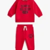 Set met logo-sweatshirt en broek voor baby’s Set met logo-sweatshirt en broek voor baby’s