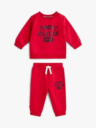 Set met logo-sweatshirt en broek voor baby’s Set met logo-sweatshirt en broek voor baby’s