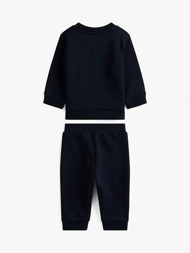 Set met logo-sweatshirt en broek voor baby’s Set met logo-sweatshirt en broek voor baby’s