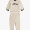 Set met logo-sweatshirt en joggingbroek voor baby’s Set met logo-sweatshirt en joggingbroek voor baby’s