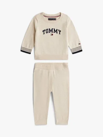 Set met logo-sweatshirt en joggingbroek voor baby’s