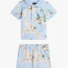 Set met polo en Shorts met bloemenprint voor baby’s Set met polo en Shorts met bloemenprint voor baby’s