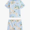 Set met polo en Shorts met bloemenprint voor baby’s Set met polo en Shorts met bloemenprint voor baby’s