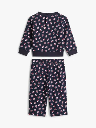 Set met sterren-topje en wijde broek voor baby’s