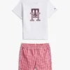 Set met T-shirt en Shorts met monogram voor baby’s Set met T-shirt en Shorts met monogram voor baby’s