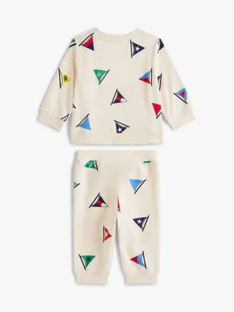Set met top en broek met zeilvlaggen voor baby’s