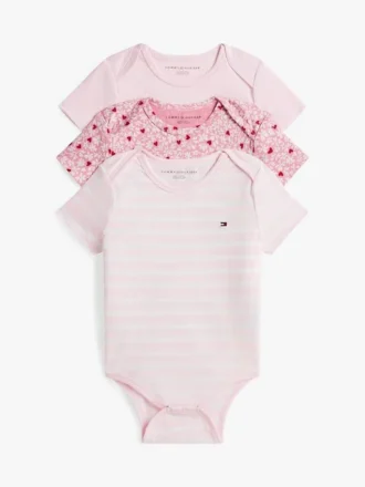 Set van 3 stretch rompertjes voor Baby’s