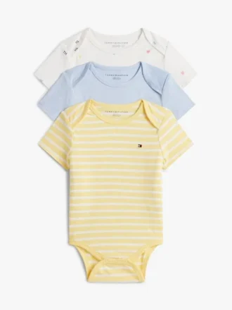 Set van 3 stretch rompertjes voor Baby’s