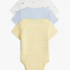 Set van 3 stretch rompertjes voor Baby’s