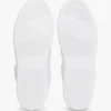Signature Stripe leren court sneaker Signature Stripe leren court sneaker