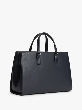 Signature Stripe Satchel Bag