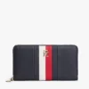 Signature Stripe Zip-portemonnee Signature Stripe Zip-portemonnee
