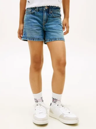 Skinny denim shorts voor kinderen
