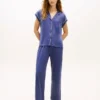 Slaapset met shirt met korte mouwen en broek Slaapset met shirt met korte mouwen en broek