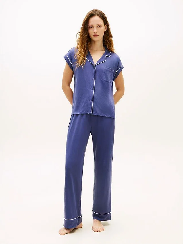 Slaapset met shirt met korte mouwen en broek Slaapset met shirt met korte mouwen en broek