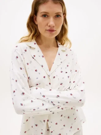 Slaapshirt met bloemenprint Slaapshirt met bloemenprint