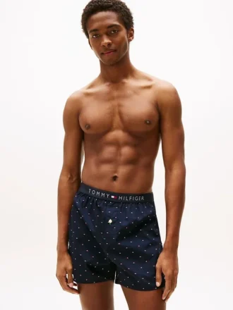 Slim Fit geweven boxershort