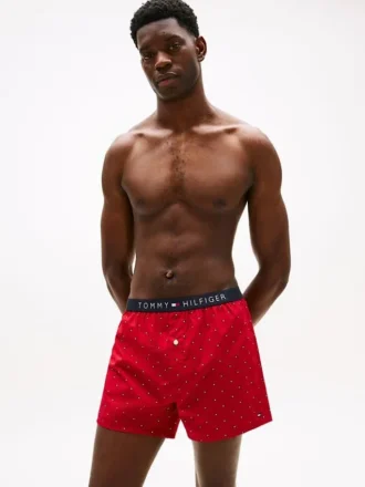 Slim Fit geweven boxershort